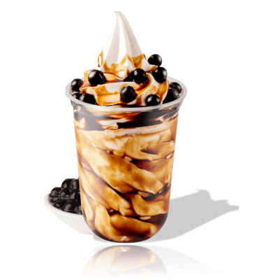 Super Sundae Trân Châu Đường Đen Mixue